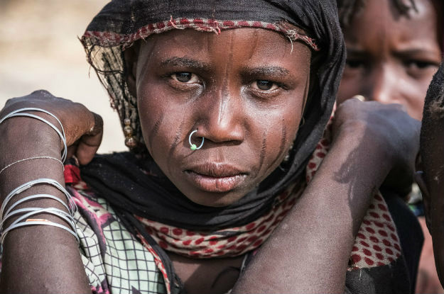 Menina chadiana ficou desalojada pela violência do Boko Haram. Foto: UNICEF/Sokhin