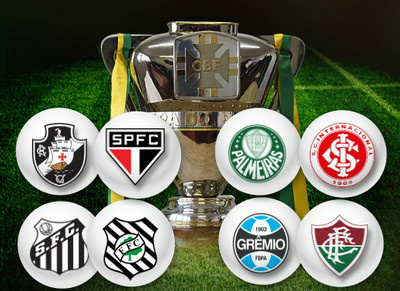 Copa do Brasil: Vasco, Palmeiras, Santos e Grêmio decidem em casa