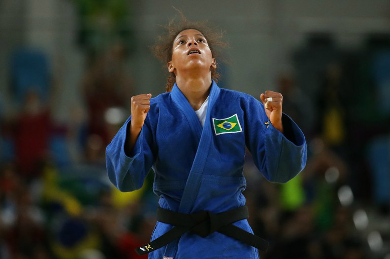 Rafaela Silva é eleita judoca do ano por Comitê Olímpico Rafaela é principal nome do judô feminino no País Foto: Divulgação
