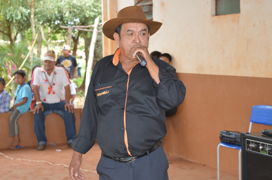 Capitão da aldeia Amambai, Adair Sanches / Foto: Moreira Produções