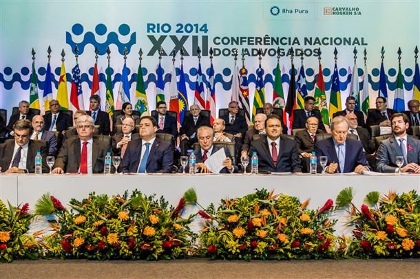 Reforma política é destaque na abertura da conferência da OAB Reforma política é destaque na abertura da conferência da OAB