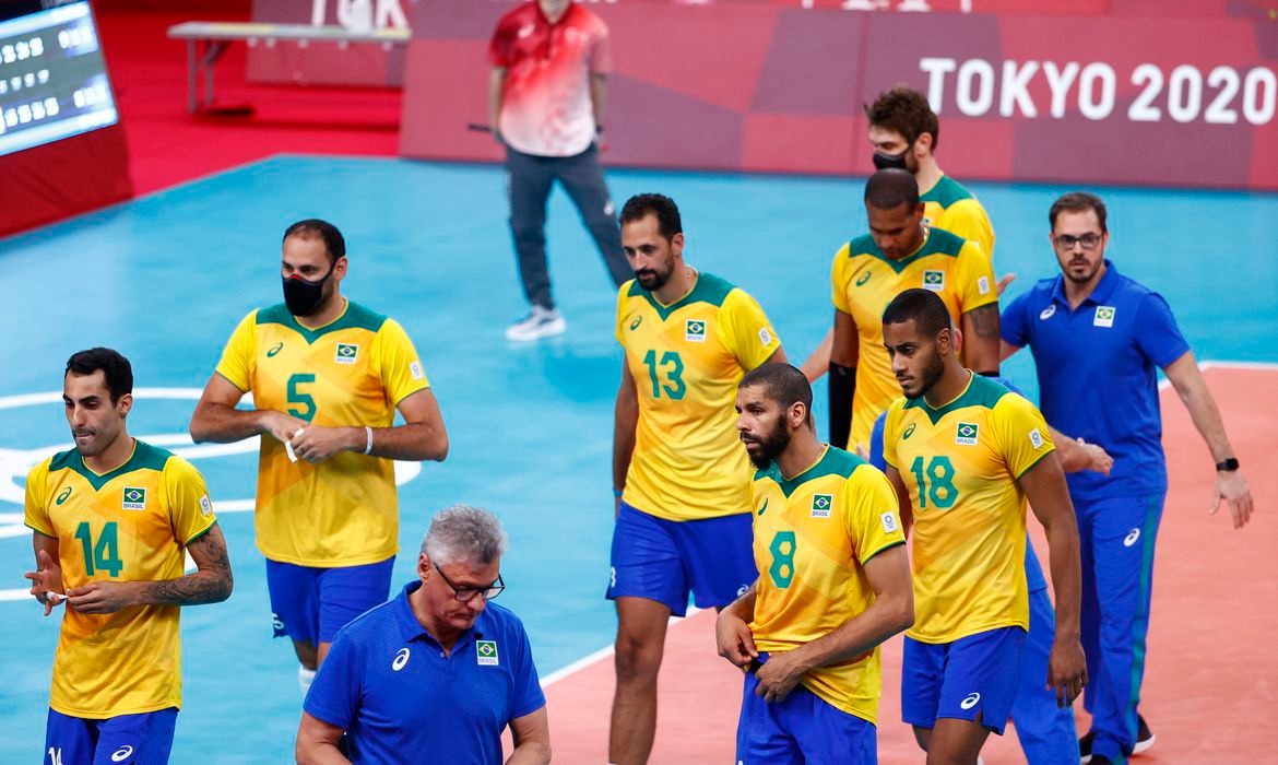 Vôlei: Brasil perde para Comitê Russo e se despede da briga pelo ouro Foto:Divulgação