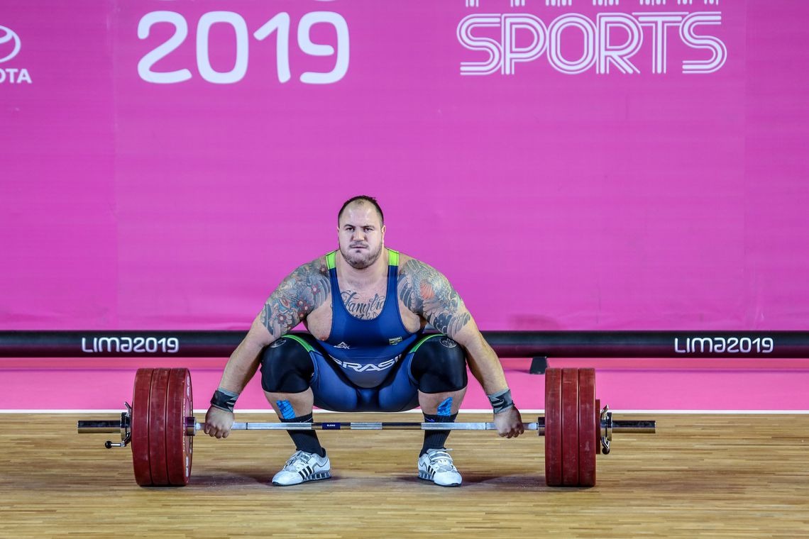 Brasileiro conquista o tri pan-americano no levantamento de peso Pedro Ramos/ rededoesporte.gov.br