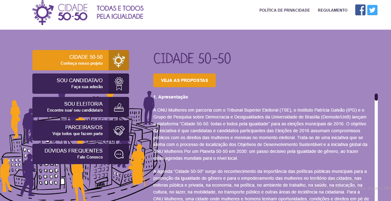 Candidatos registram medidas de igualdade de gênero Entre os mais de 144 milhões de eleitores aptos a votar nas eleições de outubro, 52% são mulheresReprodução/ONU Mulheres