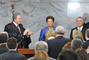 Presidente do TSE deseja sucesso a Dilma Rousseff Presidente do TSE deseja sucesso a Dilma Rousseff