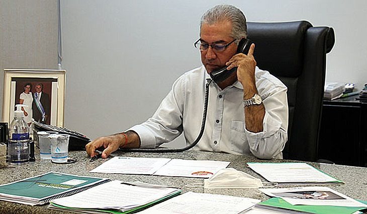 Estado autoriza obras nas rodovias Guaíra Porã e MS-290, em Iguatemi Em lançamento à distância, governador falou com a cidade durante entrevista no rádio / Foto: Chico Ribeiro