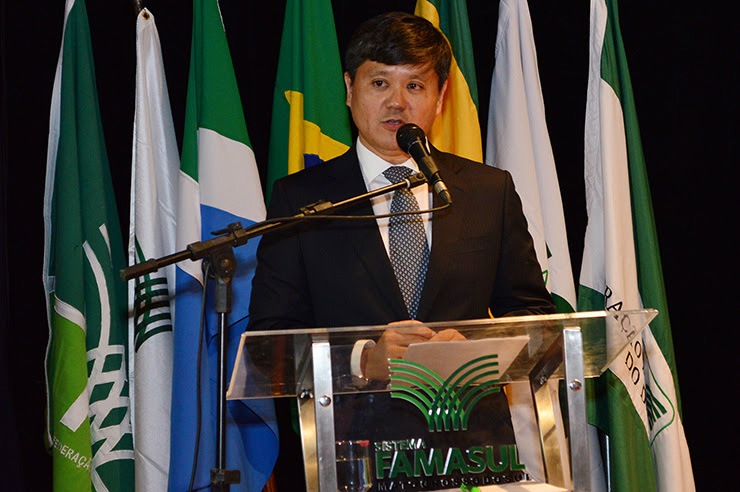 Presidente da Famasul – Federação da Agricultura e Pecuária de MS, Maurício Saito / Foto: Divulgação