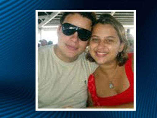 Foto: Reprodução / InternetRogério e Renata: assassinatos e suicídio depois do casamento.