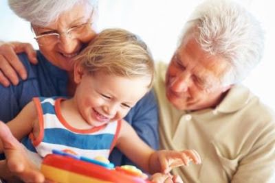 Os avós são parte integrante da vida das crianças