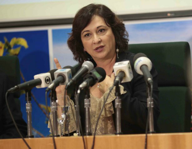 Presidente da Confederação da Agricultura e Pecuária do Brasil (CNA), senadora Kátia Abreu.