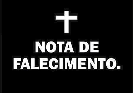 Notas de Falecimento Notas de Falecimento