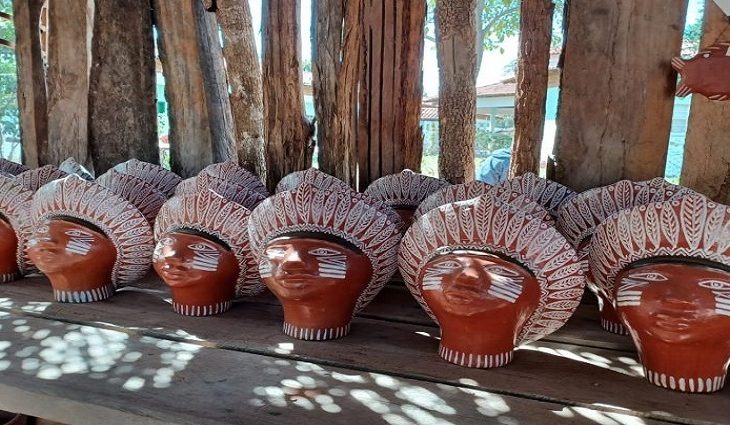 Mais de 3 mil peças de artesanato Terena serão vendidos na Tok&Stok Foto:Divulgação