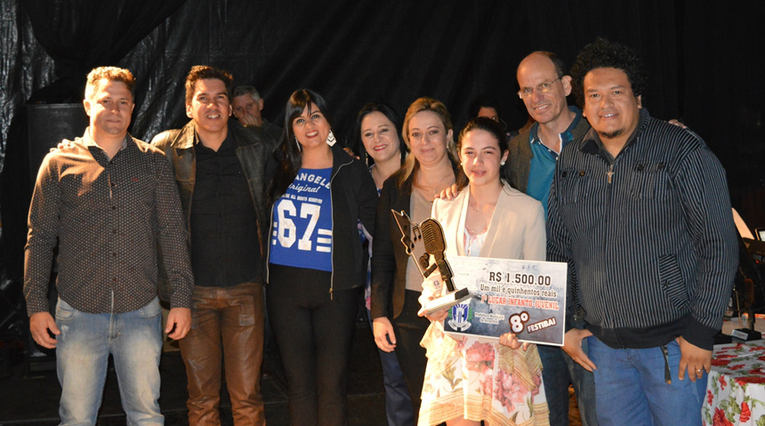 Rafaela de Avila, campeã do infanto juvenil com a música Desperta, da cantora Gabriela Rocha