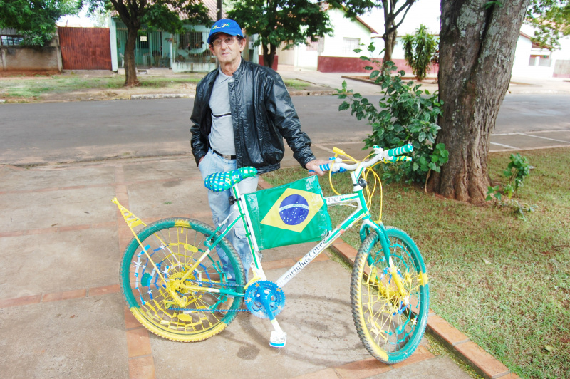 Espírito da Copa já é clima entre os amambaienses Espírito da Copa já é clima entre os amambaienses