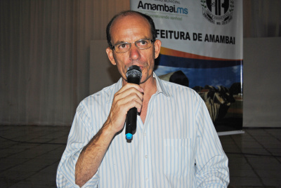Prefeito de Amambai, Sérgio Barbosa (PMDB)Foto: Moreira Produções 