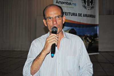 Prefeito de Amambai, Sérgio Barbosa (PMDB)Foto: Moreira Produções 