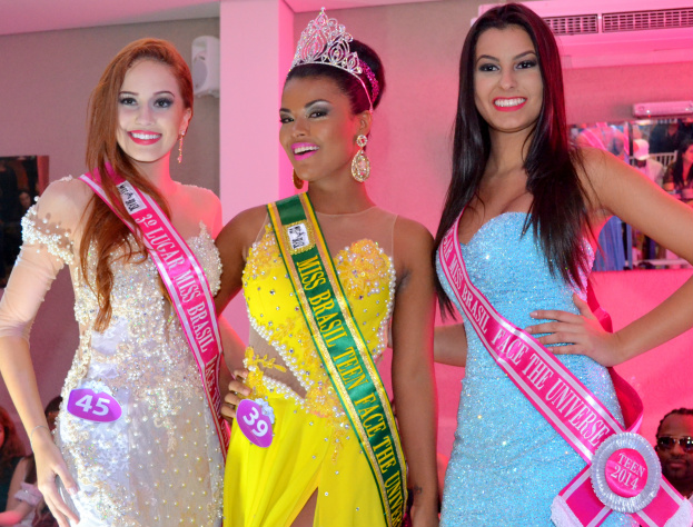 Promoter de Amambai raliza concurso de beleza infantil em São Paulo