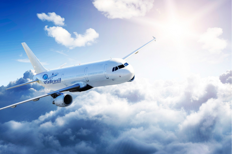 Transporte aéreo internacional sobe 21,9% e bate recorde