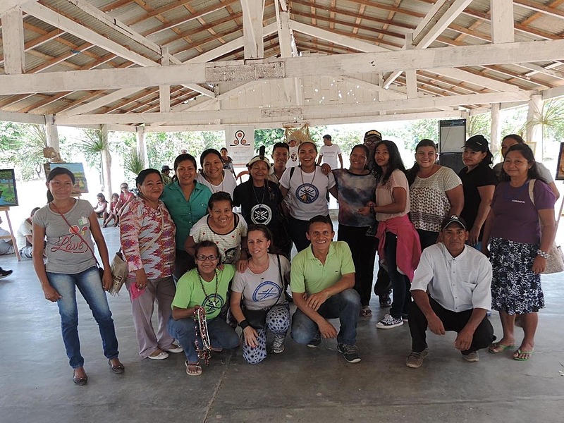 Viagem feita pelos estudantes de língua Macuxi e Wapichana, em 2018, para o Festival de Panelas de Barro na comunidade Raposa I - Arquivo pessoal