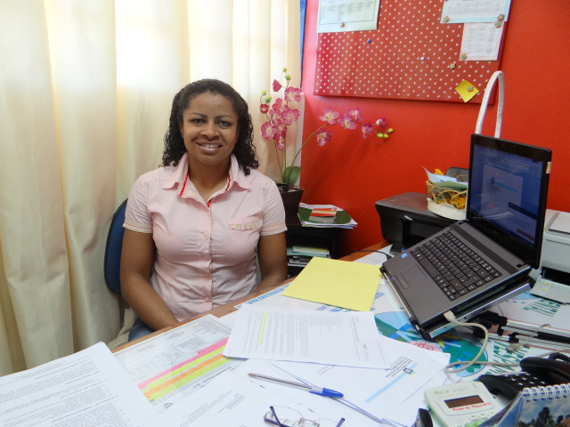 Soeli de Souza, diretora adjunta da escola estadual Vespasiano Martins.