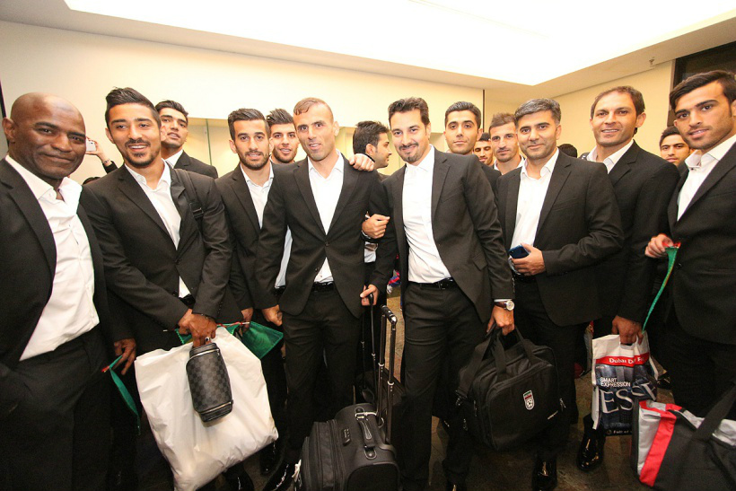 Croácia e Irã já estão no Brasil para a Copa do Mundo Delegação iraniana em São Paulo: equipe está no Grupo F, ao lado de Argentina, Nigéria e Bósnia-Herzegovina
