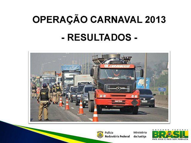 Índice de mortes no Carnaval é o menor em dez anos