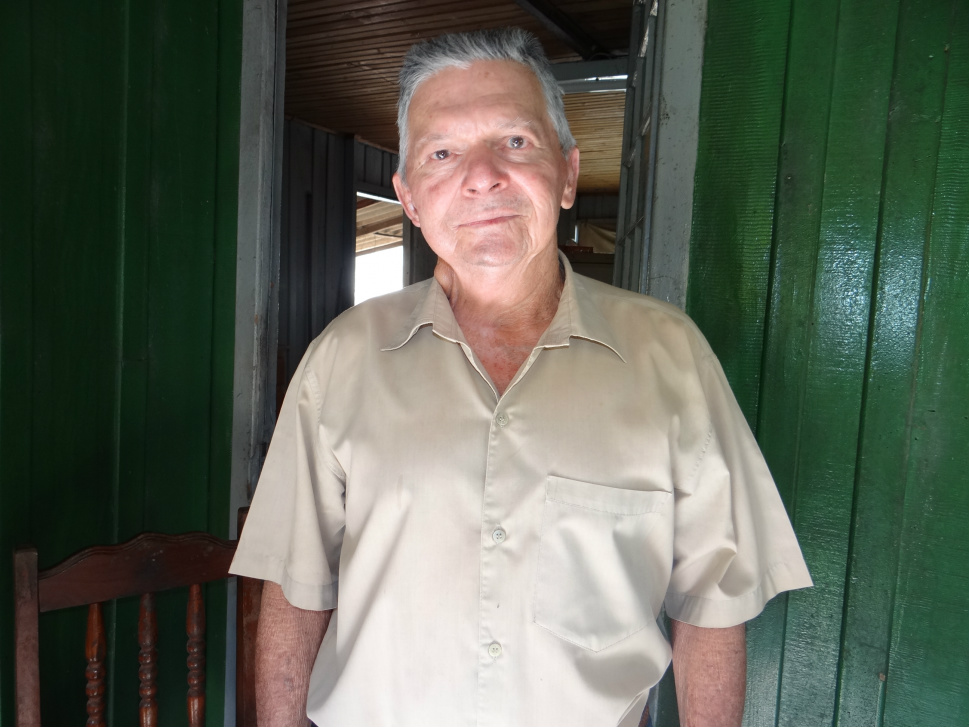 João Inácio dos Santos: um dos pioneiros do município Almeri é neto do desbravador João Ignácio dos Santos / Foto: Moreira Produções