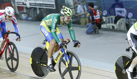 Gideoni Monteiro conquistou a vaga para a Olimpíada Rio 2016 em competição em Londres, na semana passadaAntonio Borga/Confederação Brasileira de Ciclismo