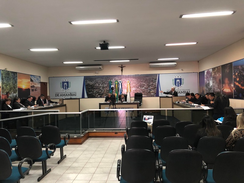 Câmara de Amambai retorna com as Sessões Legislativas As sessões acontecem nas segundas-feiras a partir das 8h./ Foto: Assessoria