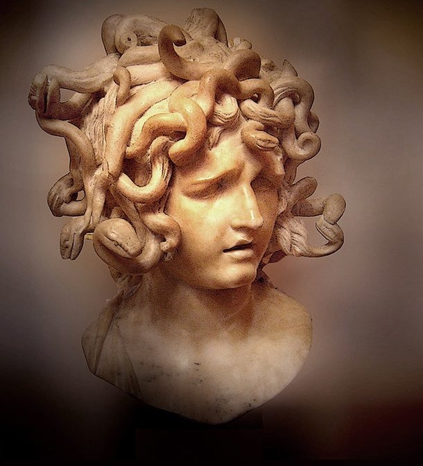 A real história por trás do mito da medusa (Fonte: Wikimedia Commons)