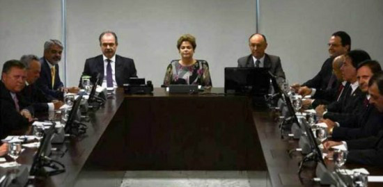 Dilma reúne ministros para definir cortes no Orçamento na área de infraestrutura Foto: Divulgação