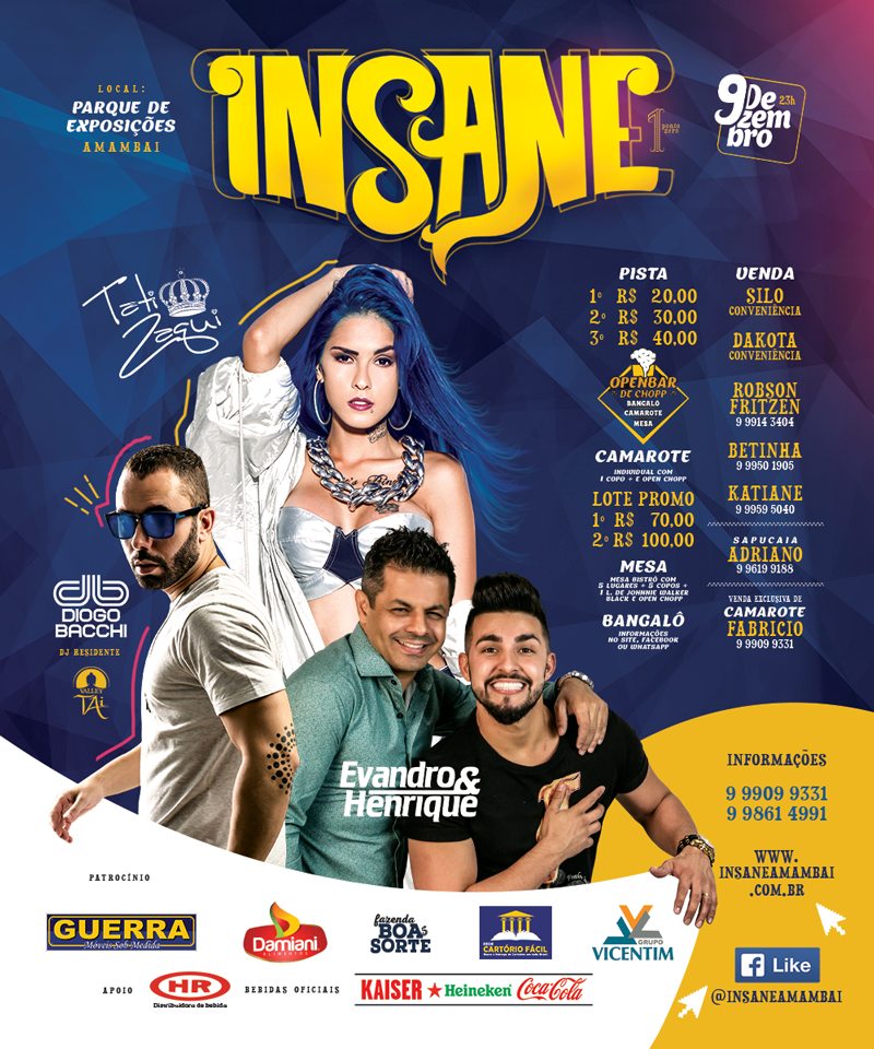 Agenda de eventos para Amambai e região