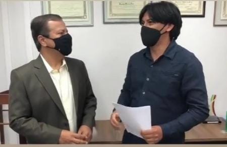 Tato Souza leva demandas do esporte e da agricultura ao deputado Amarildo Cruz Assessoria