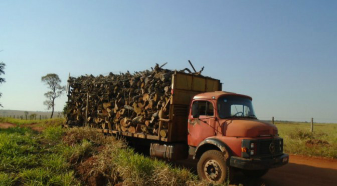 PMA apreende caminhão de madeira ilegal e autua infrator em R$ 6,9 mil