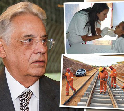 "O PT ajudou mais o nordeste", reconhece FHC
