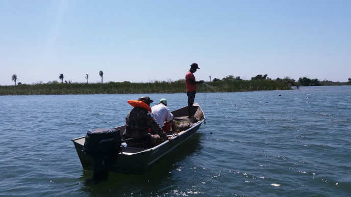 PMA prende pescador profissional usando 1,5 km de redes para pesca