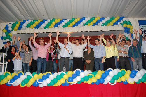 Sérgio Barbosa e Dr. Bandeira fazem lançamento da campanha O lançamento oficial aconteceu na sexta-feira (27)Foto: Moreira Produções