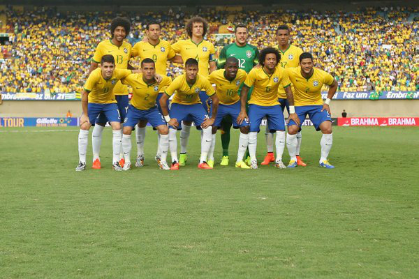 Brasil começa a Copa em terceiro no ranking da FIFA