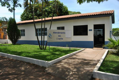 Dia Mundial da Água - Sanesul de Amambai esclarece dúvidas Sede administrativa da Sanesul em Amambai, localizada na rua Tiradentes, nº 97 / Foto: Moreira Produções