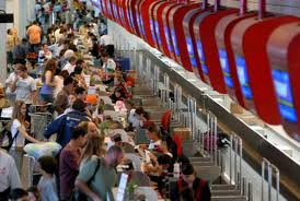 Aeroportos registram 14,3% de atrasos em voos Aeroportos registram 14,3% de atrasos em voos