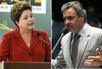 Presidenciáveis Dilma Rousseff (PT) e Aécio Neves (PSDB)Foto: Moreira Produções