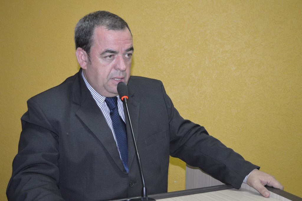 Vereador quer construção do NASF próximo ao Posto de Saúde Central Presidente do legislativo de Amambai, vereador Dilmar Bervian Foto: Moreira Produções