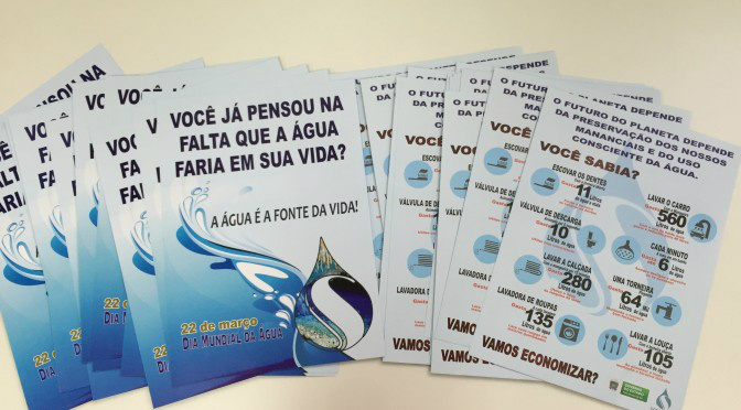 Dia da Água: Sanesul realiza palestras e blitzes educativas em todo o Estado