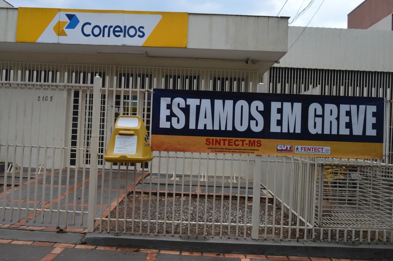 Não há previsão para o término do movimento grevista.  / Foto: Moreira Produções