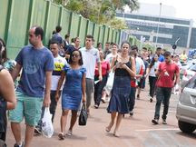 O segundo dia do Exame Nacional do Ensino Médio (Enem) no  domingo (12) / Foto: Divulgação