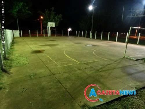 Quadra localizada na sede da Associação de Moradores da vila Guape / Foto: Vilson Nascimento