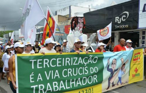 Centrais convocam greve com críticas às reformas da Previdência e trabalhista Foto: Divulgação