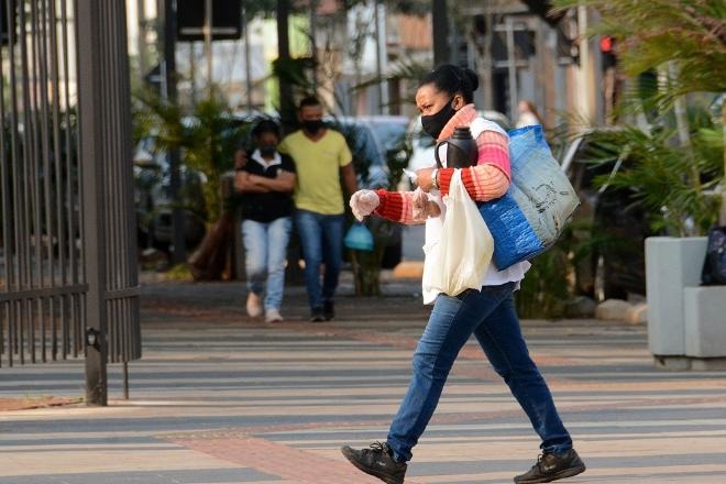 Temperaturas chegaram a 18ºC na manhã desta terça-feira (18) em Campo Grande - Bruno Henrique/Correio do Estado