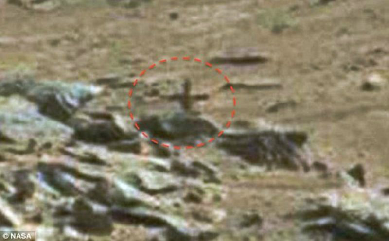 Fotos da NASA revelariam existência de cruz em Marte