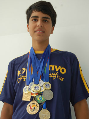 Gustavo Haddad conquistou mais de 40 medalhasem olimpíadas (Foto: Divulgação)
